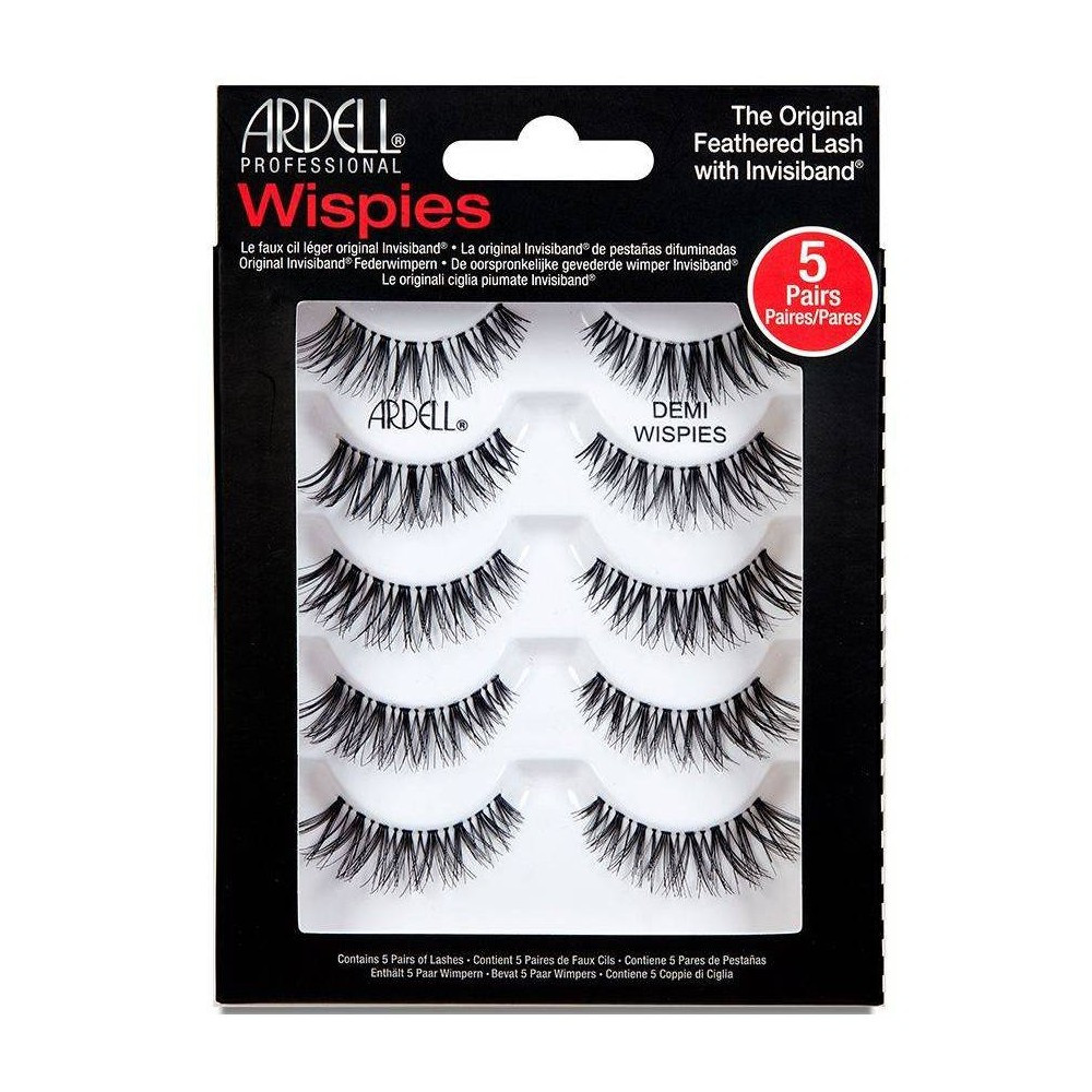 Ardell Eyelash Demi Wispies Black - 5ct | Target