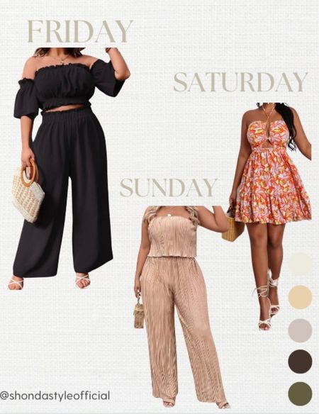 vacation outfits inspo plus size, shein , affordable vacay clothes, amazon , earrings, jewelry, sunglasses, womens fashion

#LTKplussize #LTKstyletip