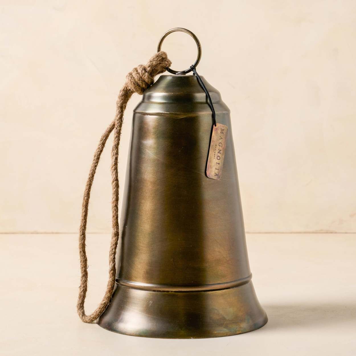 Antiqued Brass Bell | Magnolia