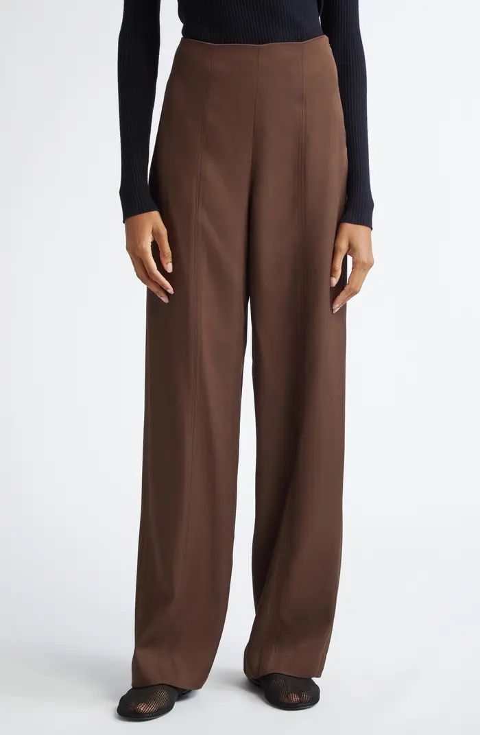 Loulou Studio Talia Straight Leg Pants | Nordstrom | Nordstrom