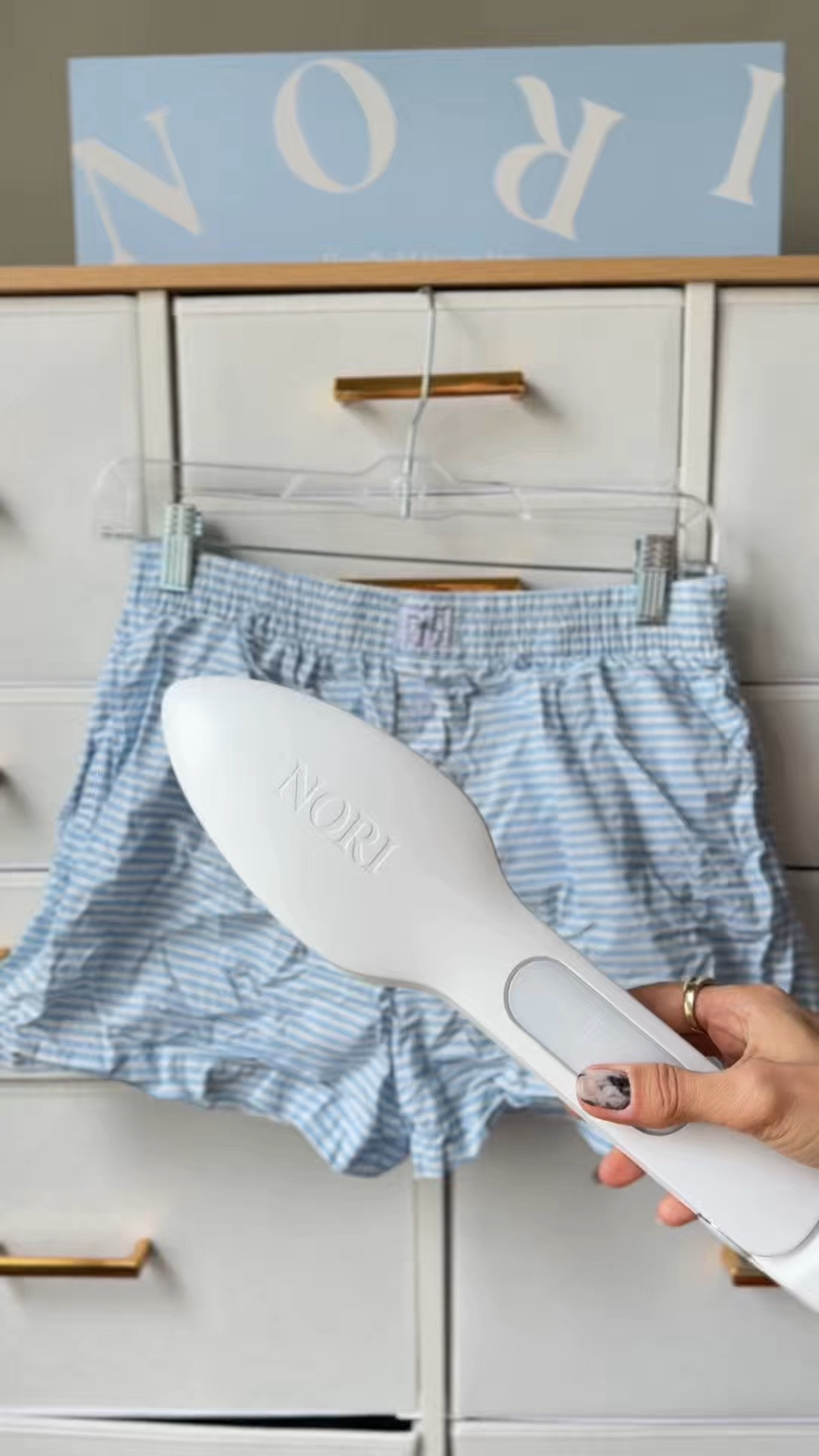 I’ve never been a fan of ironing🤫 life with 4 kids is already full enough!
      So I needed something simple,
light,compact,no ironing board(!), just quick, effortless touch ups anytime.
     That’s why I chose @meetnori 
something simple,compact,actually easy to use!
    It fits into my routine so naturally.even comes with me when I travel!
      I’ve linked it in my LTK @Shop.LTK
#ad #liketkit #effortlessliving #momlife #meetnori 

#LTKxAerie #LTKFestival #LTKSaleAlert