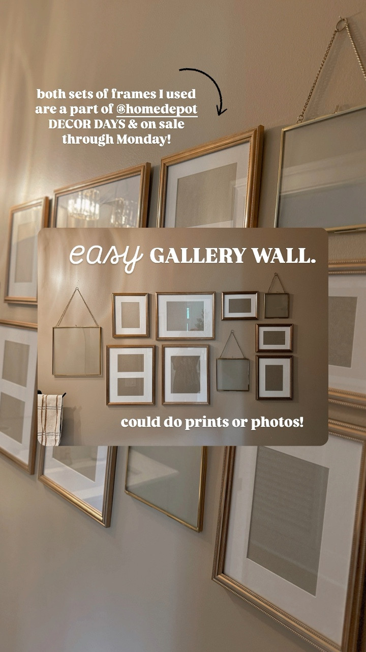 DECOR DAYS is back at The @homedepot 👏🏼 now through Monday October, 7th! 🤎⚡️ I grabbed & styled this cutie lil bathroom gallery wall! I’m going to add prints to them ☺️

-TONS of decor on sale!
-Free shipping on orders over $45!
- Flexible delivery options: Free in-store pick up, or 2-day shipping to home!

#TheHomeDepot #TheHomeDepotPartner / home decor / picture frames / sale finds / bathroom decor / video / reel / inspo / home design / Holley Gabrielle 

#LTKSaleAlert #LTKVideo #LTKFindsUnder100