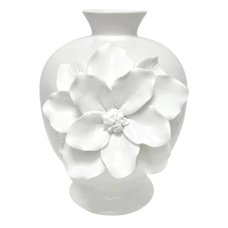 Providence White 3D Flower Ceramic Vase, 8"








	
		
		
			
				5
			
			
				(
				6
				) | At Home