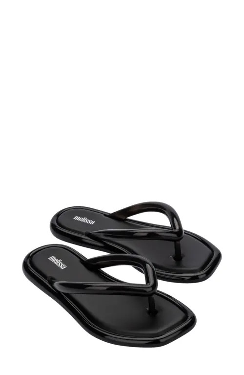 Melissa Airbubble Flip Flop in Black at Nordstrom, Size 8 | Nordstrom
