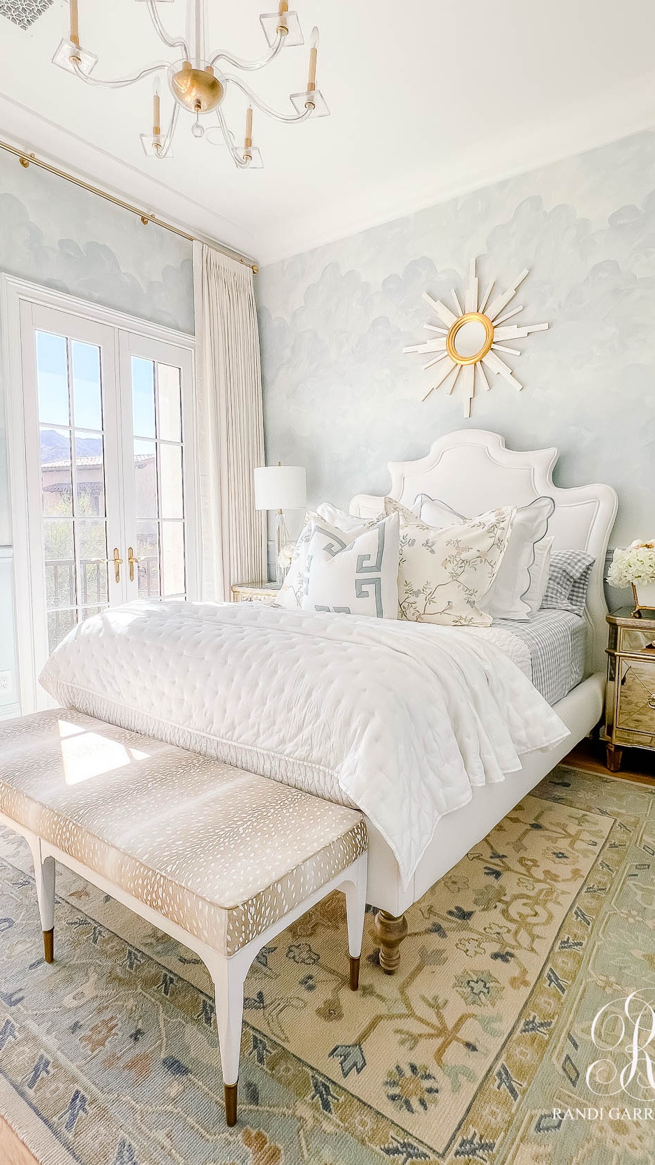 Our cloud guest bedroom details. The wall color is BM Mountain Mist in semi gloss.


#LTKHome #LTKStyleTip