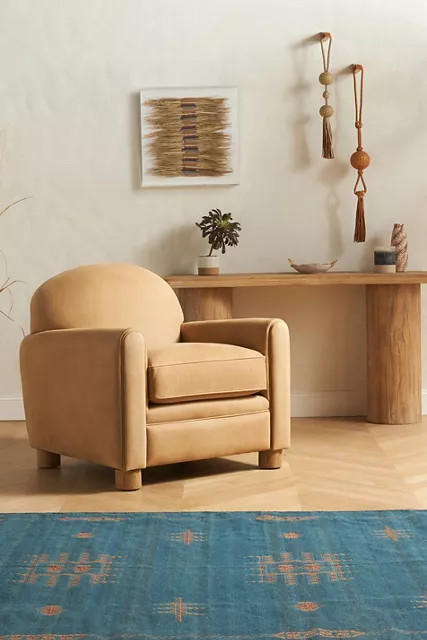 Olivier Leather Club Chair | Anthropologie (US)
