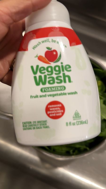 Best product for washing produce, fruits and vegetables to rid them of pesticides, insects and soil

#LTKfindsunder50 #LTKfamily #LTKhome