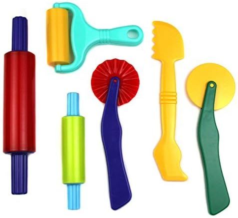 Strokes Art Clay and Dough Tools Six Piece Set - Ages 3 & Up | Amazon (US)