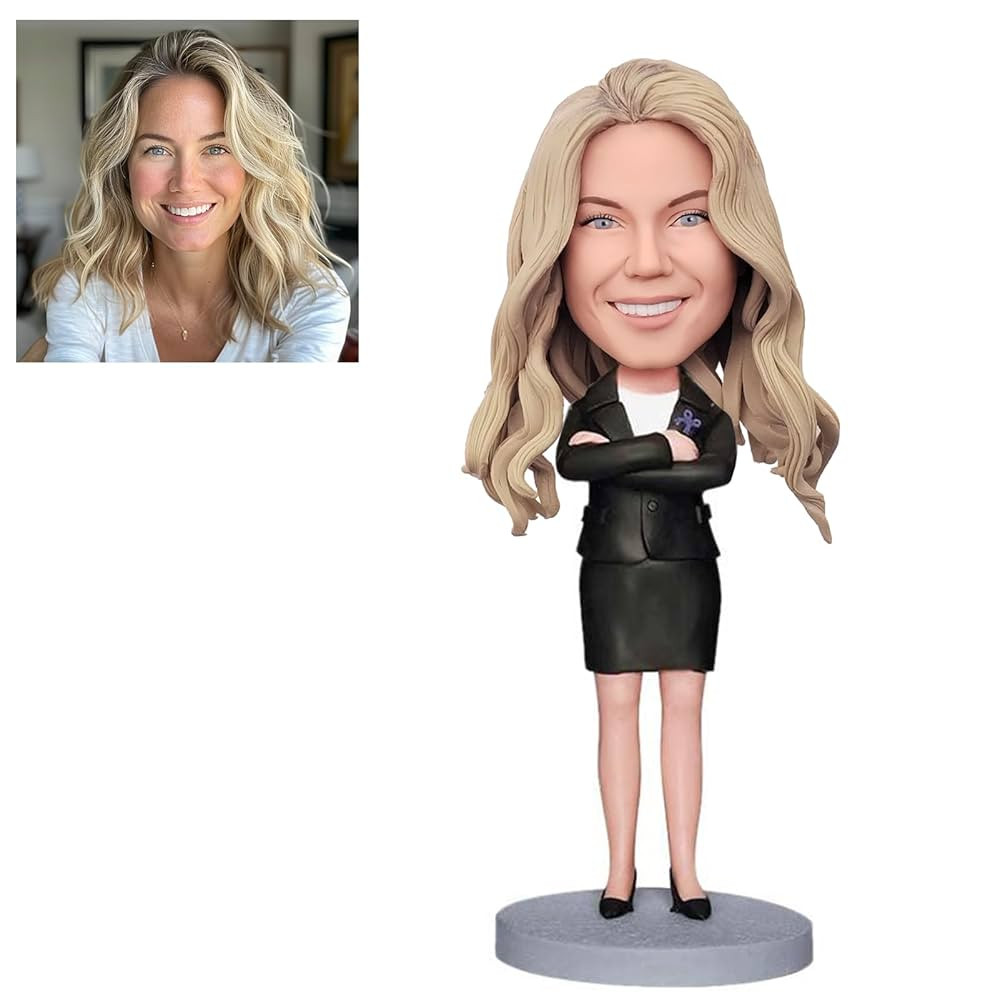 Custom Bobble-Heads Figurine Customized Doll. Elite Female Lawyer Custom Bobble Head, Custom Pers... | Amazon (US)