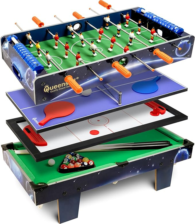 4 in 1 Mini Game Table 28"– Multi Game Table for Adults and for All Family Mini Air Hockey Tabl... | Amazon (US)