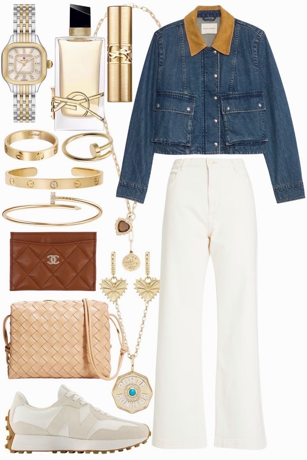 The cutest trapeze denim jacket! Obsessed with the corduroy collar for fall!



#LTKSeasonal #LTKFindsUnder100 #LTKootd