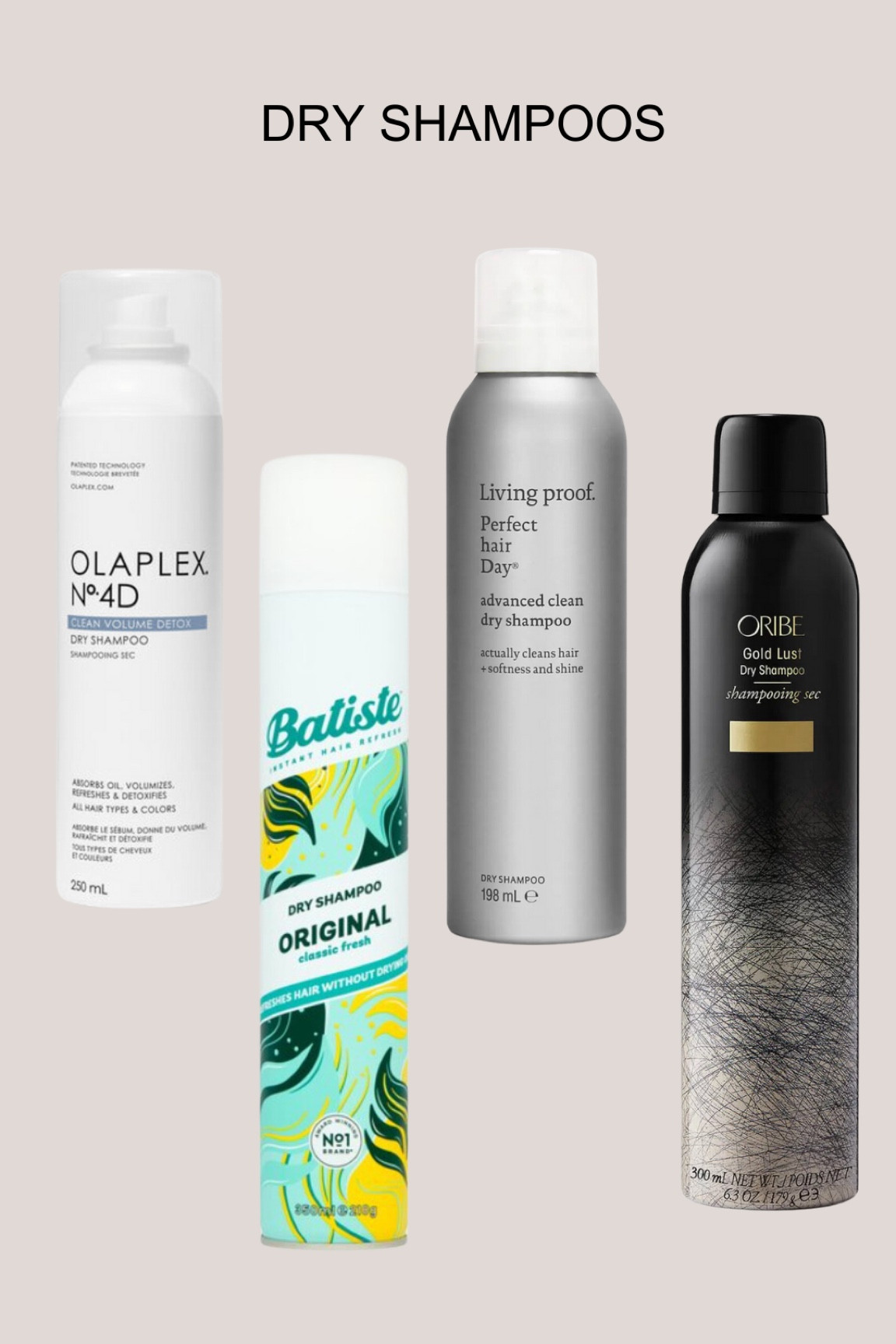 Dry shampoos to help you along to your next wash day when the silk press and roots needs some extra help

#LTKstyletip #LTKover40 #LTKfindsunder50