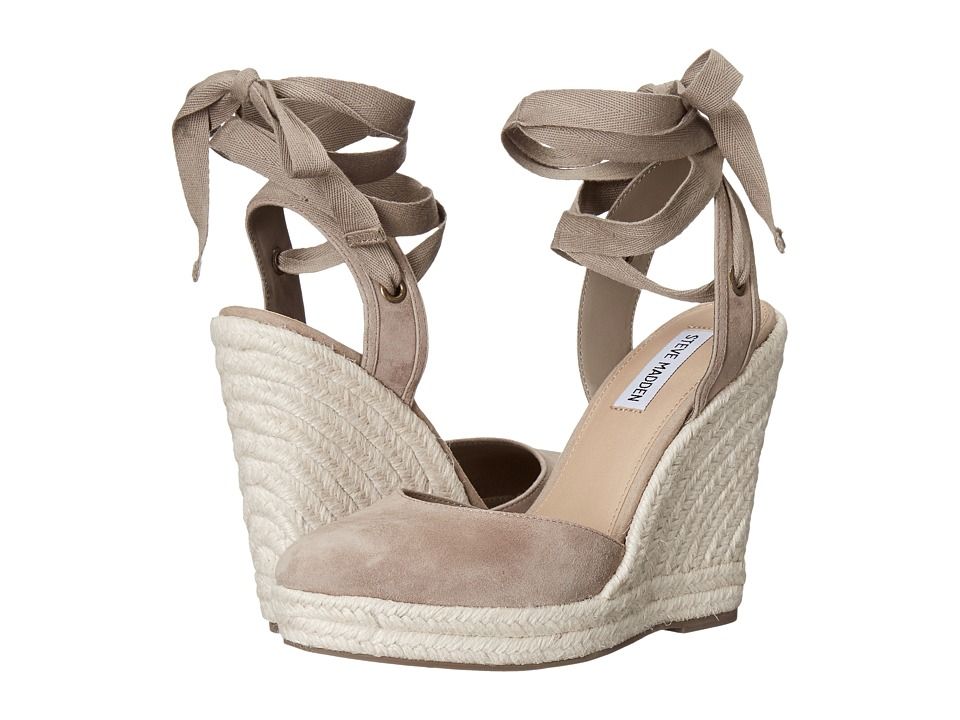 Steve Madden - Barre (Taupe Suede) Women's Shoes | Zappos