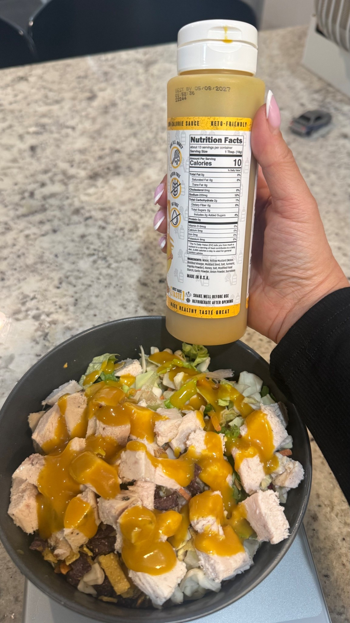 This low-cal, low sugar honey mustard sauce / dressing is insanely good! Newly obsessed. I want to carry it with me in my purse lol! 

Also comes in a bunch of other flavors!

#LTKActive #LTKOver40 #LTKfoodie