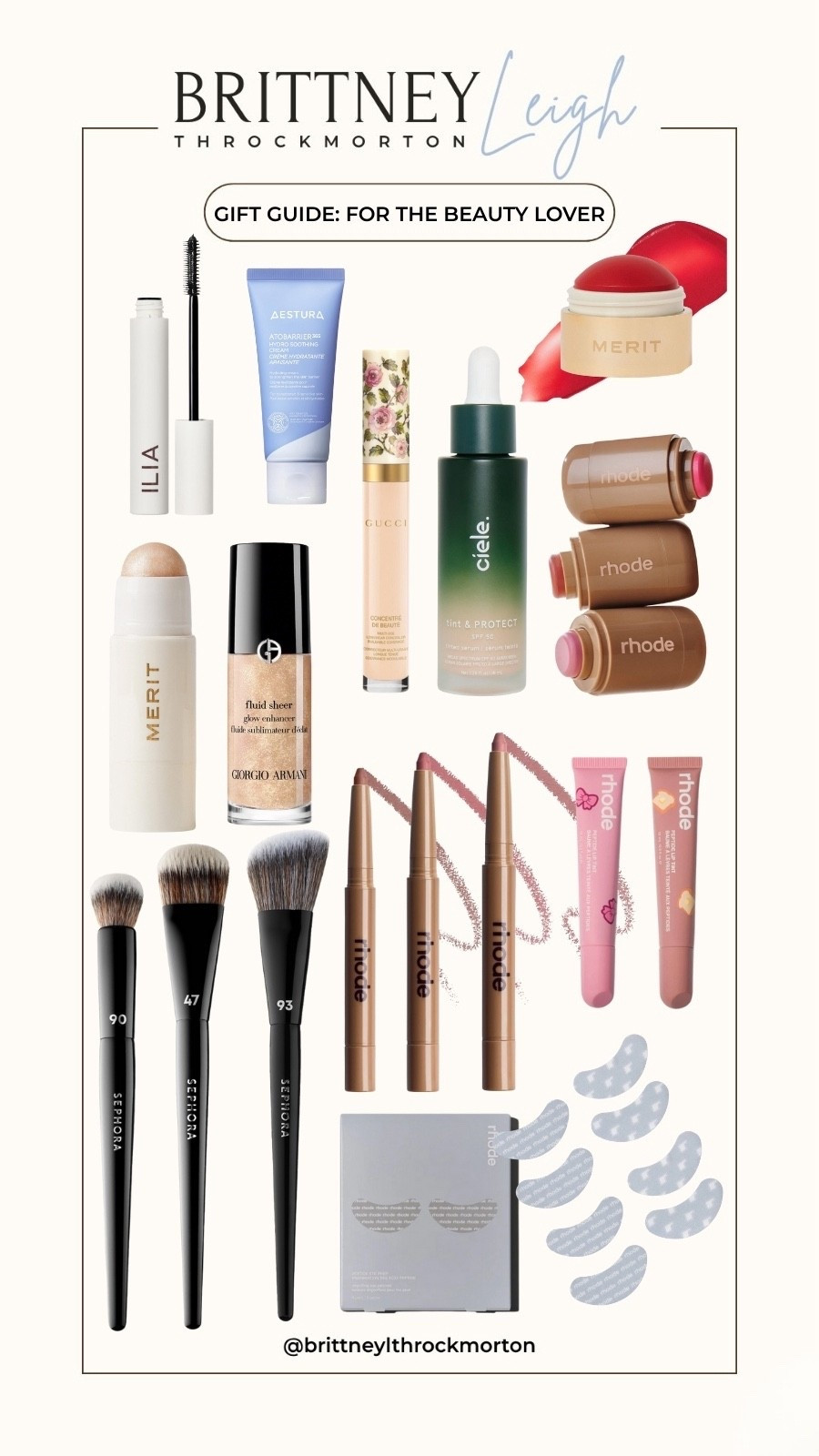 Gift guide for the beauty lover! My Sephora makeup item must haves! 



#LTKCyberWeek #LTKBeauty #LTKGiftGuide