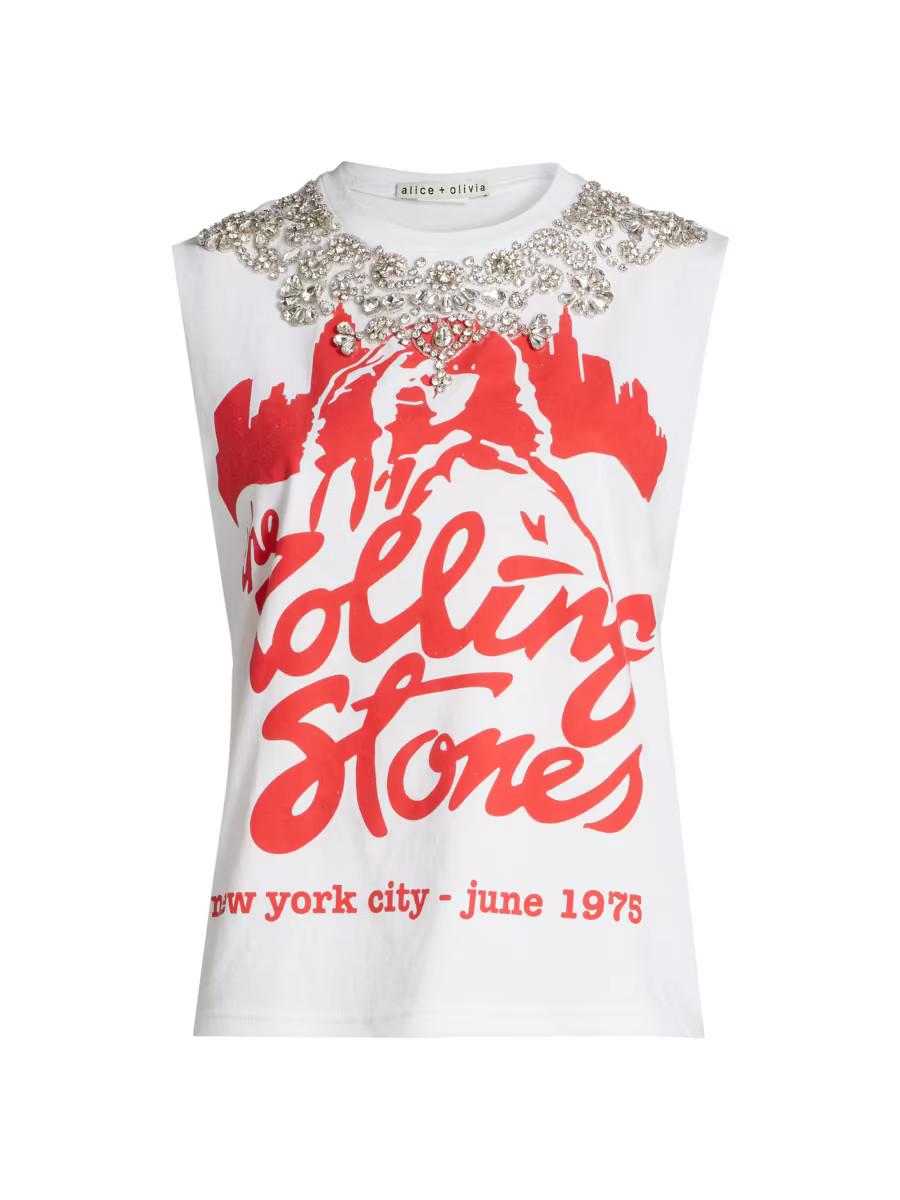 Micah Embellished Muscle Tank | Saks Fifth Avenue