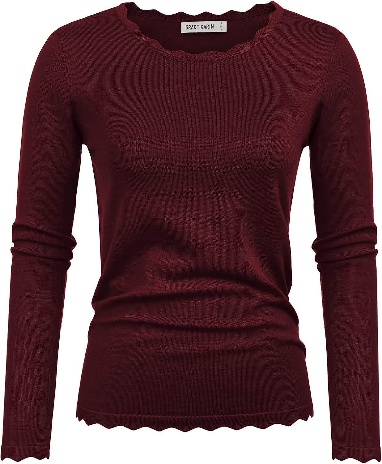 GRACE KARIN Long Sleeve Fall Sweaters for Women Trendy Business Casual Tops | Amazon (US)
