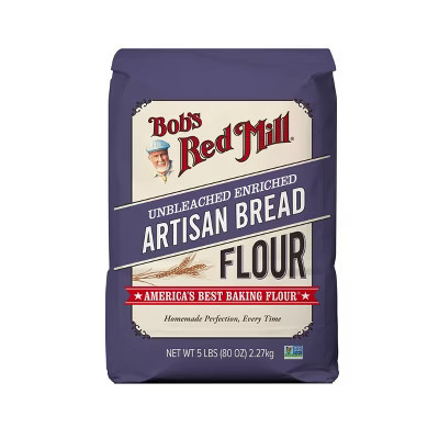 Bob's Red Mill Unbleached Enriched Artisan Bread Flour - 5lbs | Target