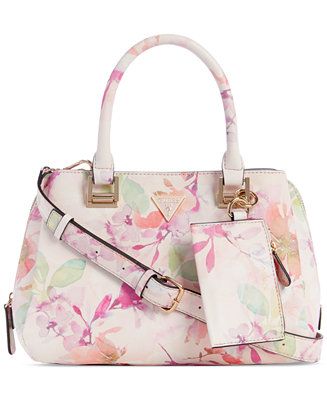 GUESS Clai Small Girlfriend Satchel, Created For Macy's - Macy's | Macy's