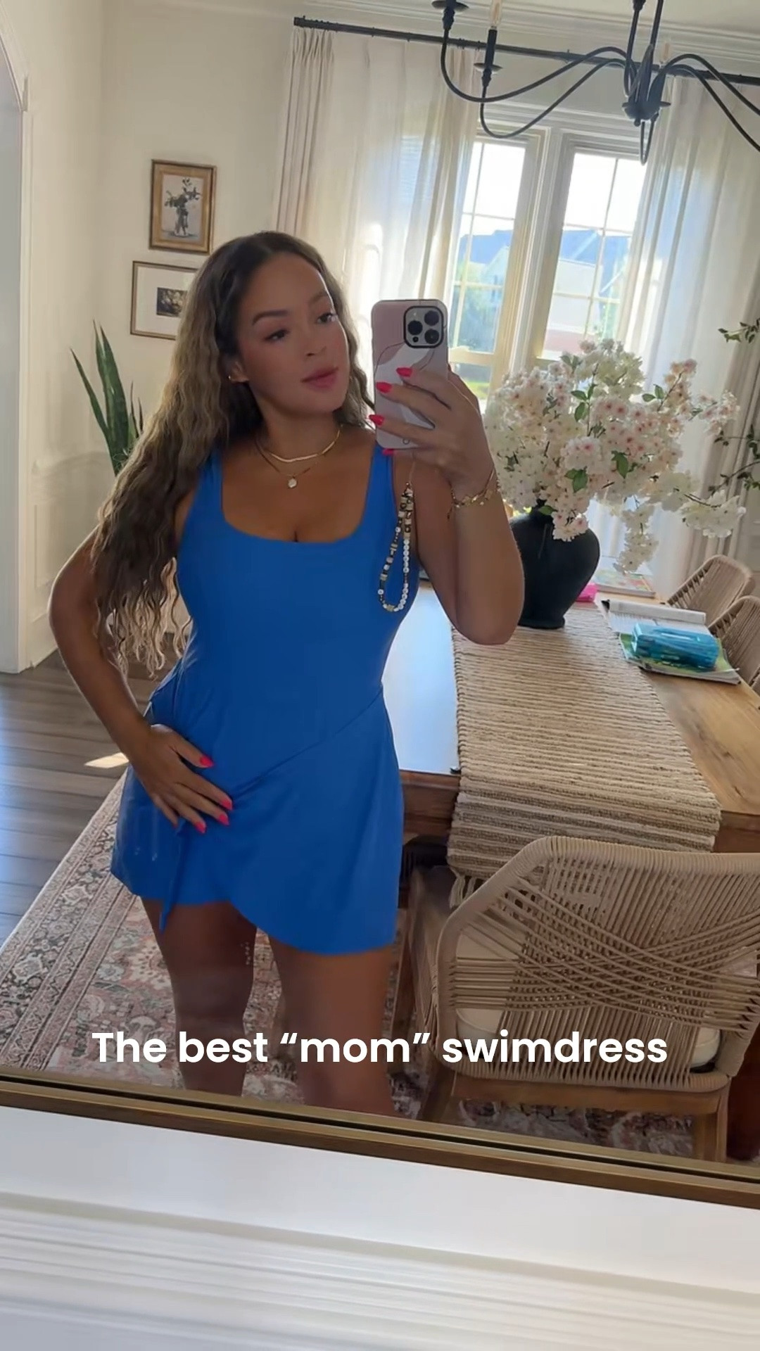 Best mom swim dress! Water park approved! Vacation// swim// resort looks // blue one piece swimsuits//

#LTKootd #LTKSwim #LTKTravel