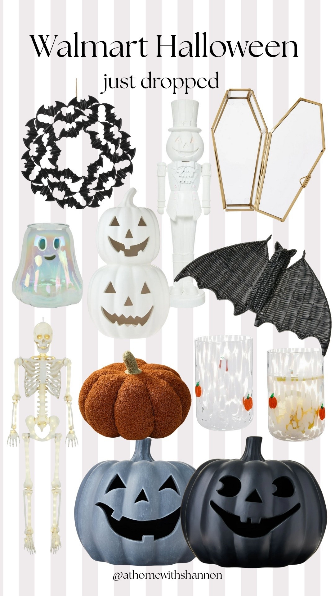 Walmart Halloween decor! Just dropped! 

#seasonal #decor 

#LTKHome #LTKFindsUnder50 #LTKStyleTip