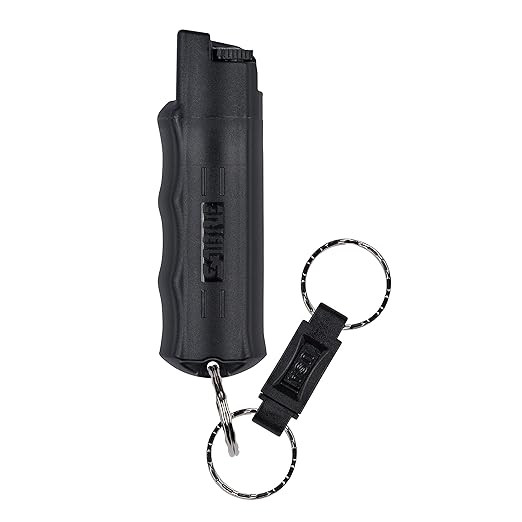 Sabre Pepper Spray - Quick Release Keychain for Easy Carry & Fast Access, Max Police Strength Sel... | Amazon (US)