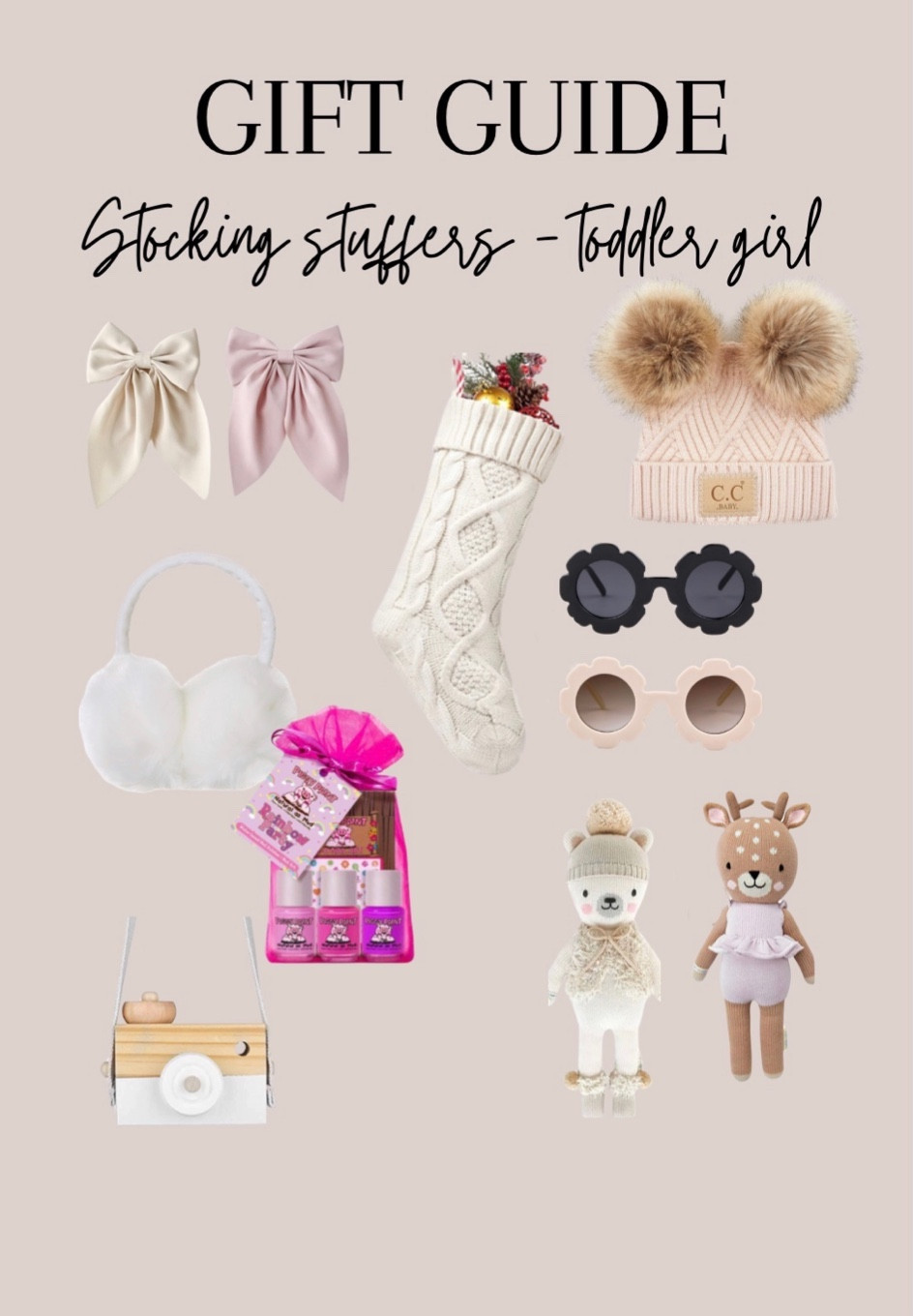 Little toddler girl stocking stuffers 

#LTKGiftGuide #LTKHoliday #LTKSeasonal