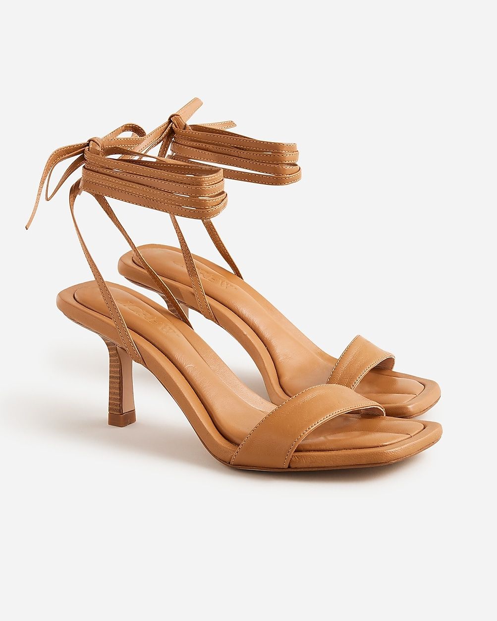 Leni made-in-Spain lace-up sandals in leather | J.Crew US
