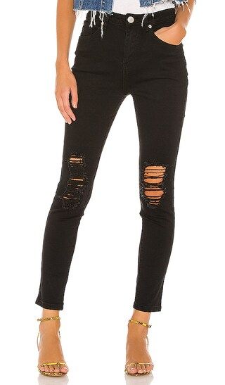 Suza Distressed Jeans in Black | Revolve Clothing (Global)