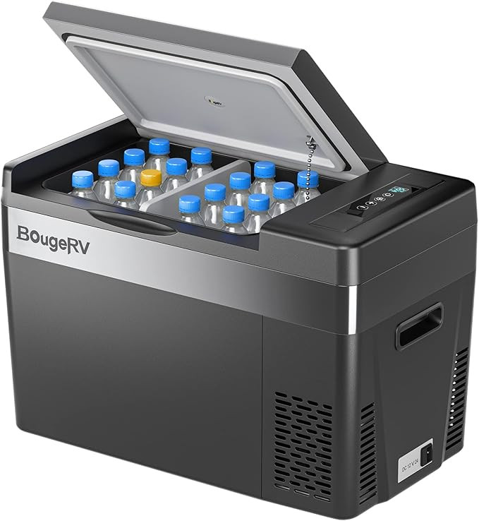 BougeRV 12 Volt Refrigerator 12V Car Fridge 30 Quart Portable Freezer Compressor Cooler Compresso... | Amazon (US)