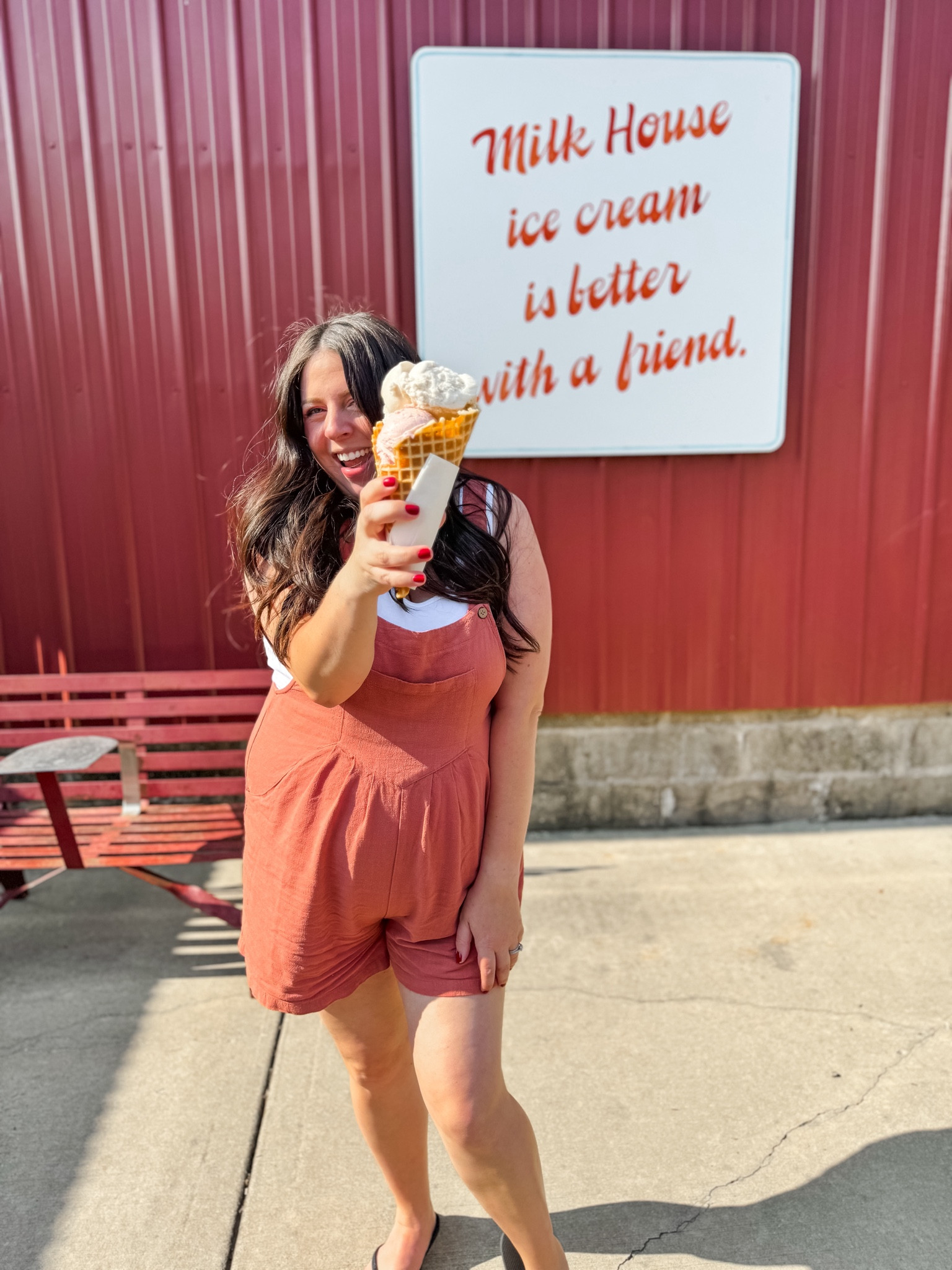 The cutest overalls for dressing with a bump or without a bump this spring/summer. I’m wearing a Large & love that the straps are adjustable to accommodate my growing baby bump!

#LTKfindsunder50 #LTKbump #LTKmidsize