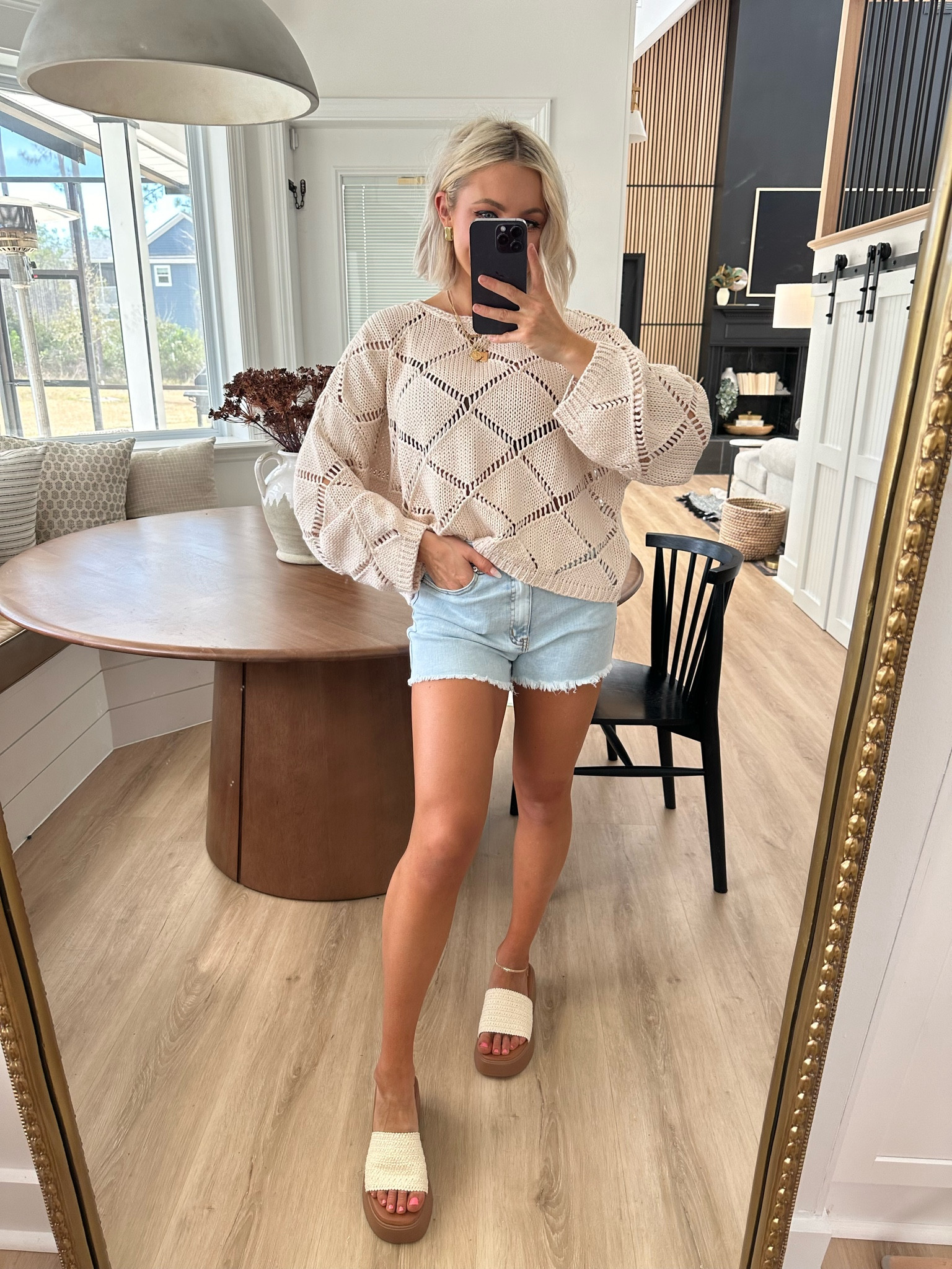 Code TANNER for 20% off — size small in everything. Shorts are size 26 #Tropical #VacationOutfits #TravelStyle 