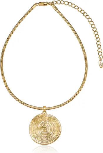 Disc Pendant Necklace | Nordstrom