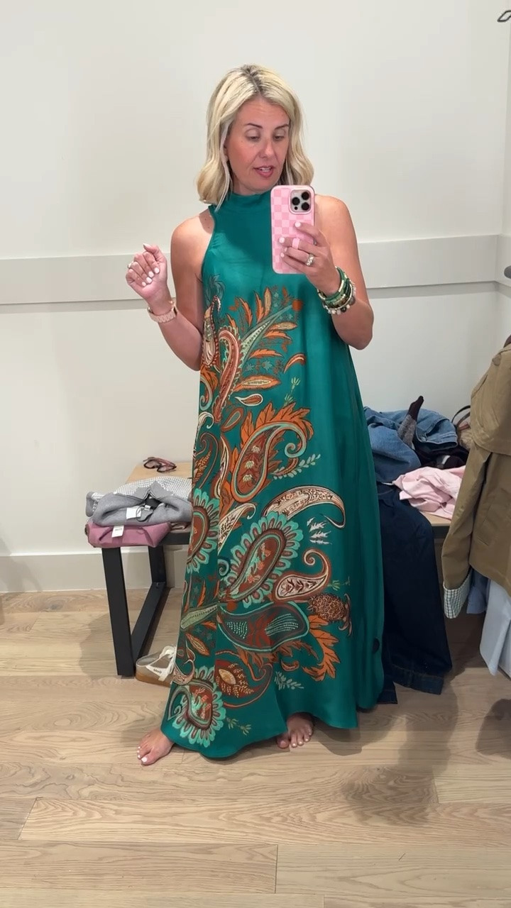 Absolutely gorgeous dress that we are dressing up or down. I did size down to XXS. ￼

#LTKdayinmylife #LTKSeasonal #LTKOver40