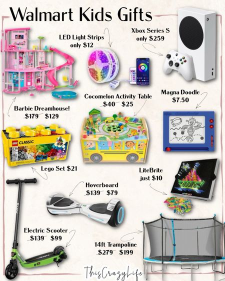 Walmart has been my go to for kids gifts this year (and most years lol!) they have a huge selection, name brands & on top of their low prices… they have some incredible deals going on! I linked some of my faves for ya! 

#WalmartPartner @walmart #Walmart

#LTKsalealert #LTKkids #LTKGiftGuide