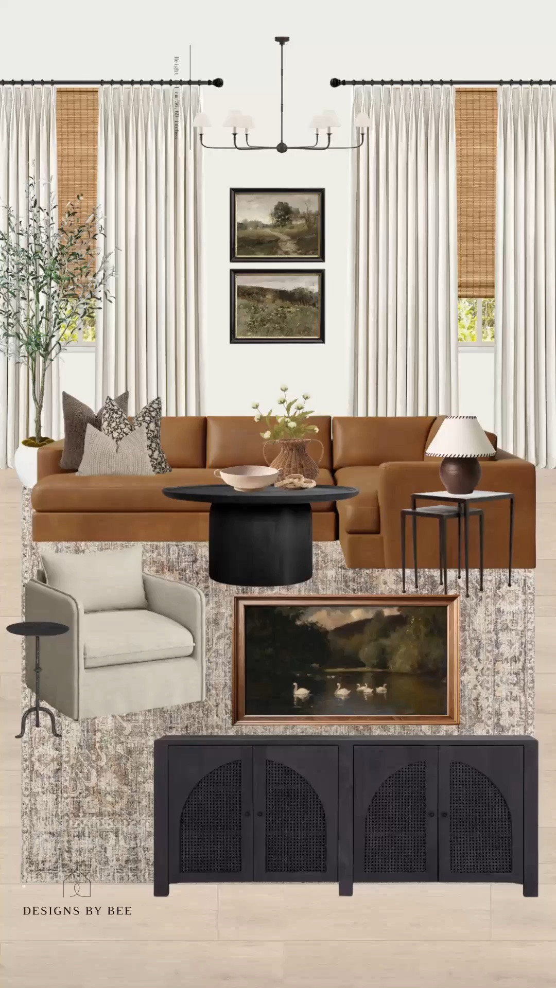 Timeless, cozy, and collected 🤎 This living room design blends warm leathers, vintage-inspired art, and rich textures for the perfect inviting space.

living room design, neutral home decor, cozy living room, warm neutral aesthetic, modern traditional style, vintage inspired decor, classic home style, timeless interiors, living room furniture, home styling ideas, sectional sofa style, living room makeover, shop the look

#LTKHome #LTKSaleAlert #LTKFamily