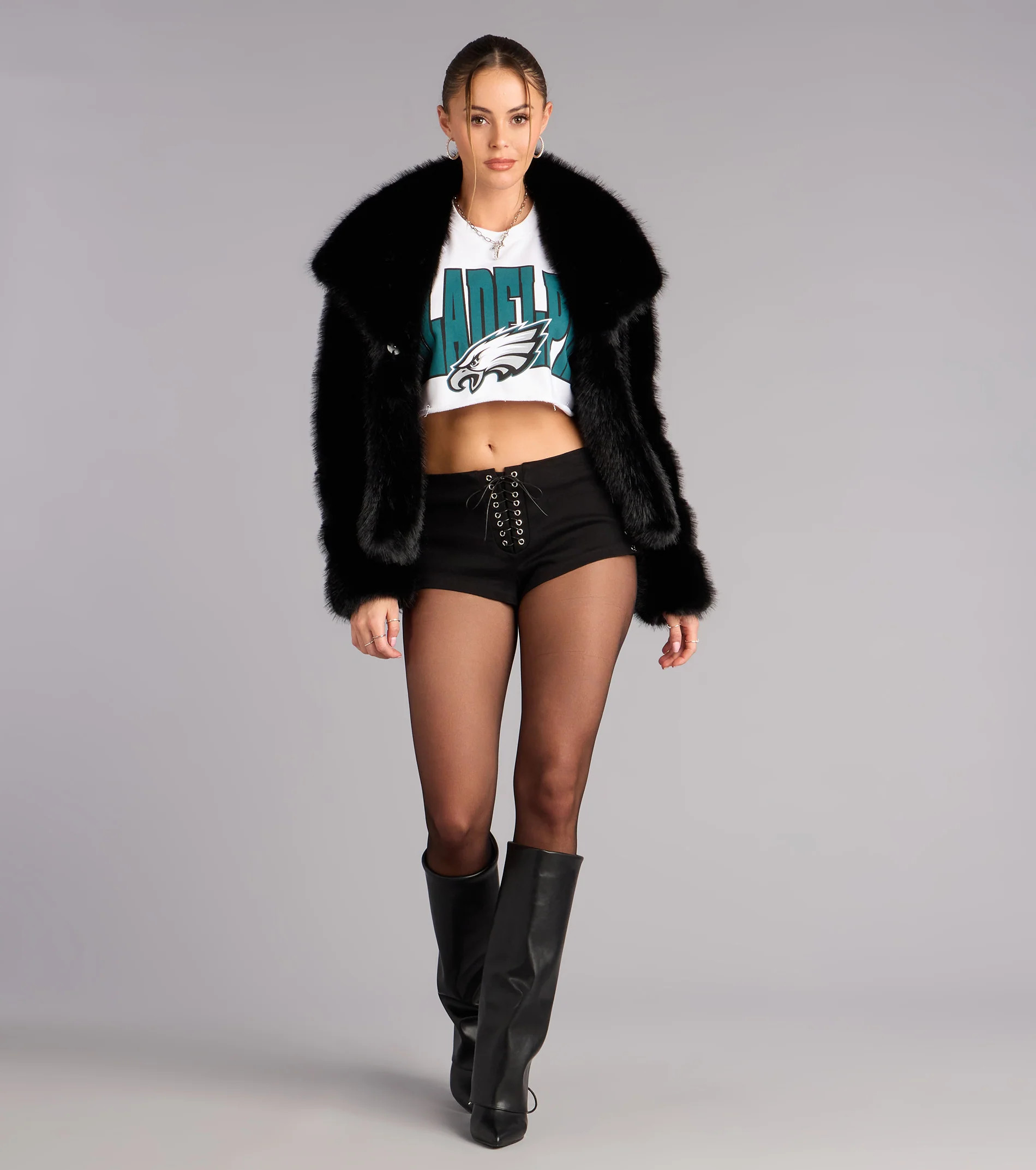 Laced-Up And Bold Low-Rise Shorts | Windsor Stores