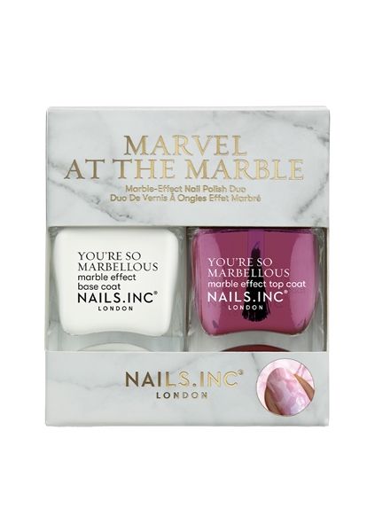 Marvel At The Marble Nail Polish Duo | Nails Inc