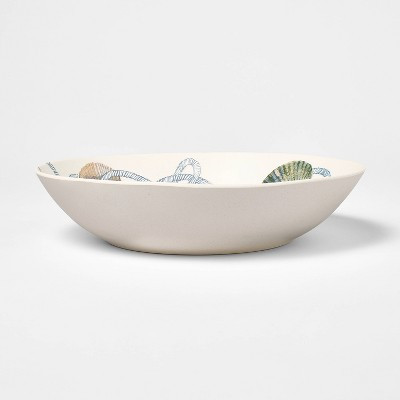 Melamine Rope Edge and Shell Serve Bowl - Threshold™ designed with Studio McGee | Target