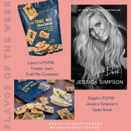 #WOMFlavoroftheWeek • Here were our picks for last week:

⭐️ @authenticallysteph finally read the Jessica Simpson memoir, Open Book and loved it!

⭐️ @crunchesbeforebrunches has a new favorite Trader Joe’s snack! The Trail Mix crackers are great on their own or with charcuterie. They are a limited time item, so grab them when you see them!

🔗 Links are in our bio, or comment LINK and we will DM you!

👉🏻What was your #flavoroftheweek? We want to hear it in the comments!

#flavoroftheweek #favoriteproducts #traderjoes #jessicasimpson 

#LTKGiftGuide #LTKfindsunder50 #LTKSeasonal