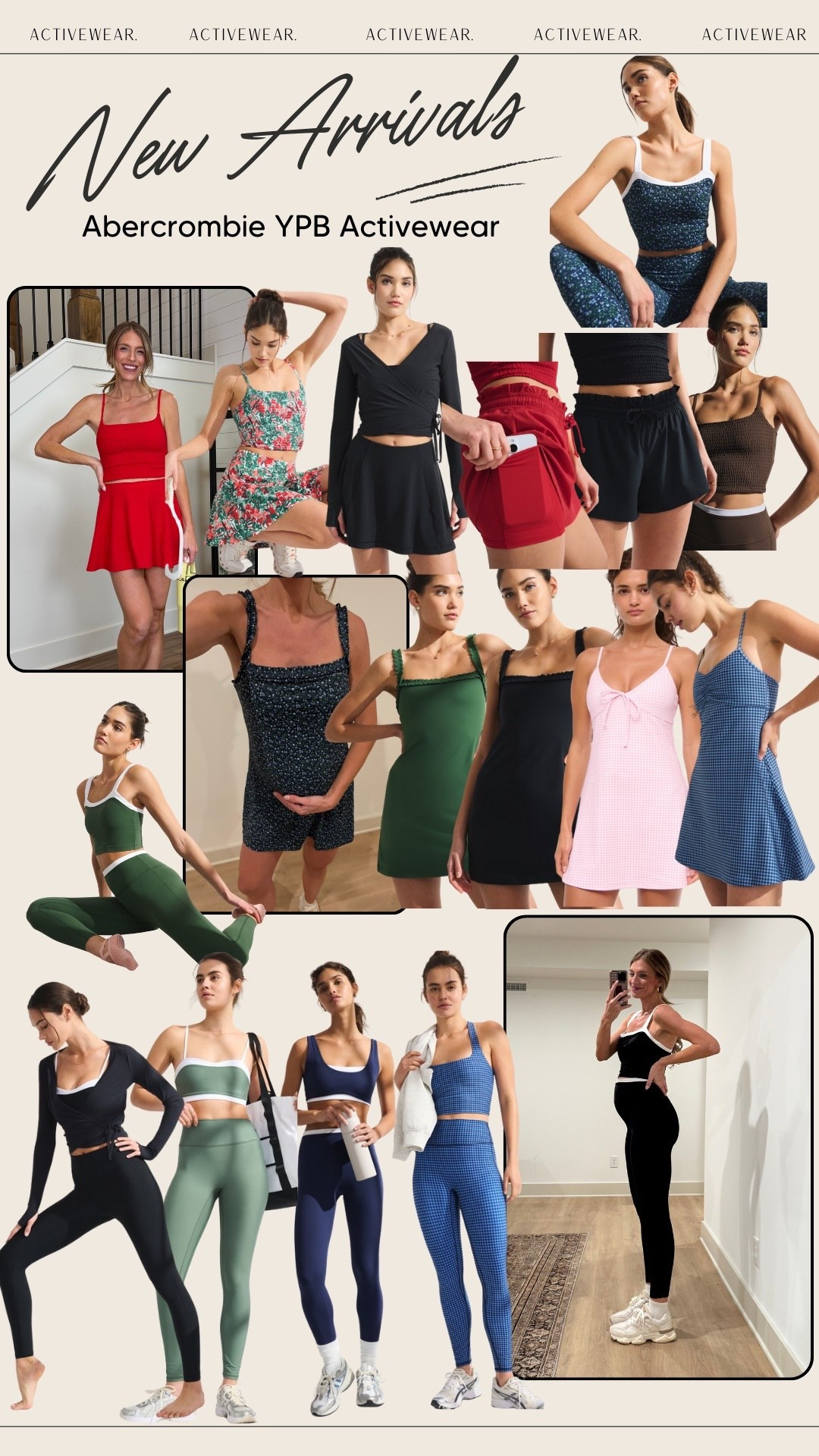 Y’all know how much I love Abercrombie’s YPB activewear 🫶 The best matching sets and dresses that are perfect with or without a bump! 

#LTKBump #LTKfitnessgoals #LTKActive