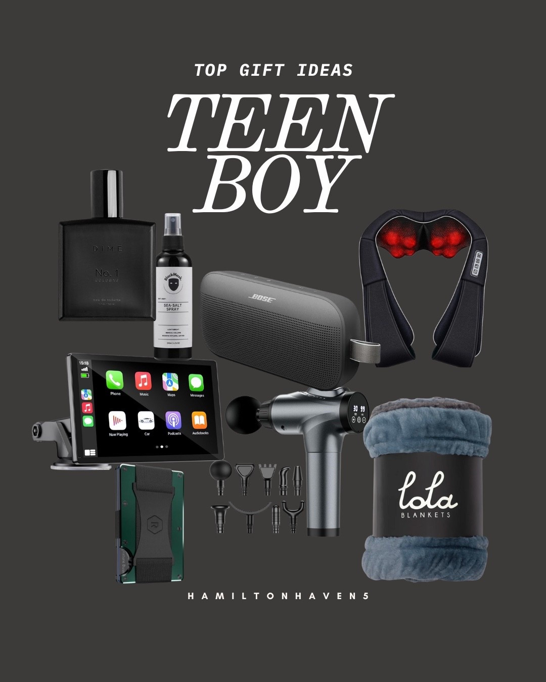 My son absolutely loves this Dime perfume! 
Just turned 16 and it has an older car so we bought him this AirPlay that connects to his phone giving him all hands-free!! the best thing ever!! 

#LTKCyberWeek #LTKHoliday #LTKGiftGuide