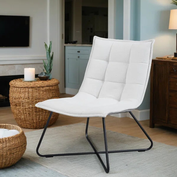 Abigail Faux Leather Accent Chair | Wayfair North America