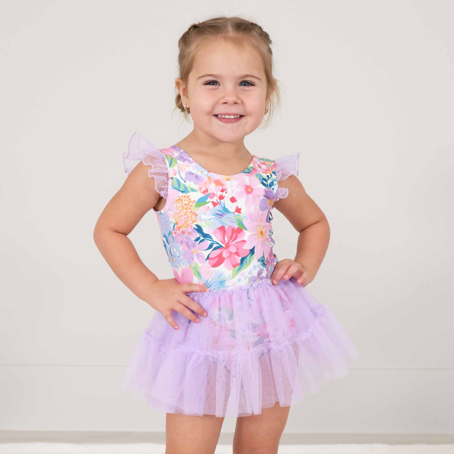 Ruffle Skirt Leotard | Wildflower Whirl | Caden Lane