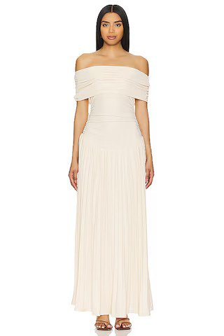 LIONESS Field Of Dreams Dress in Oatmeal from Revolve.com | Revolve Clothing (Global)
