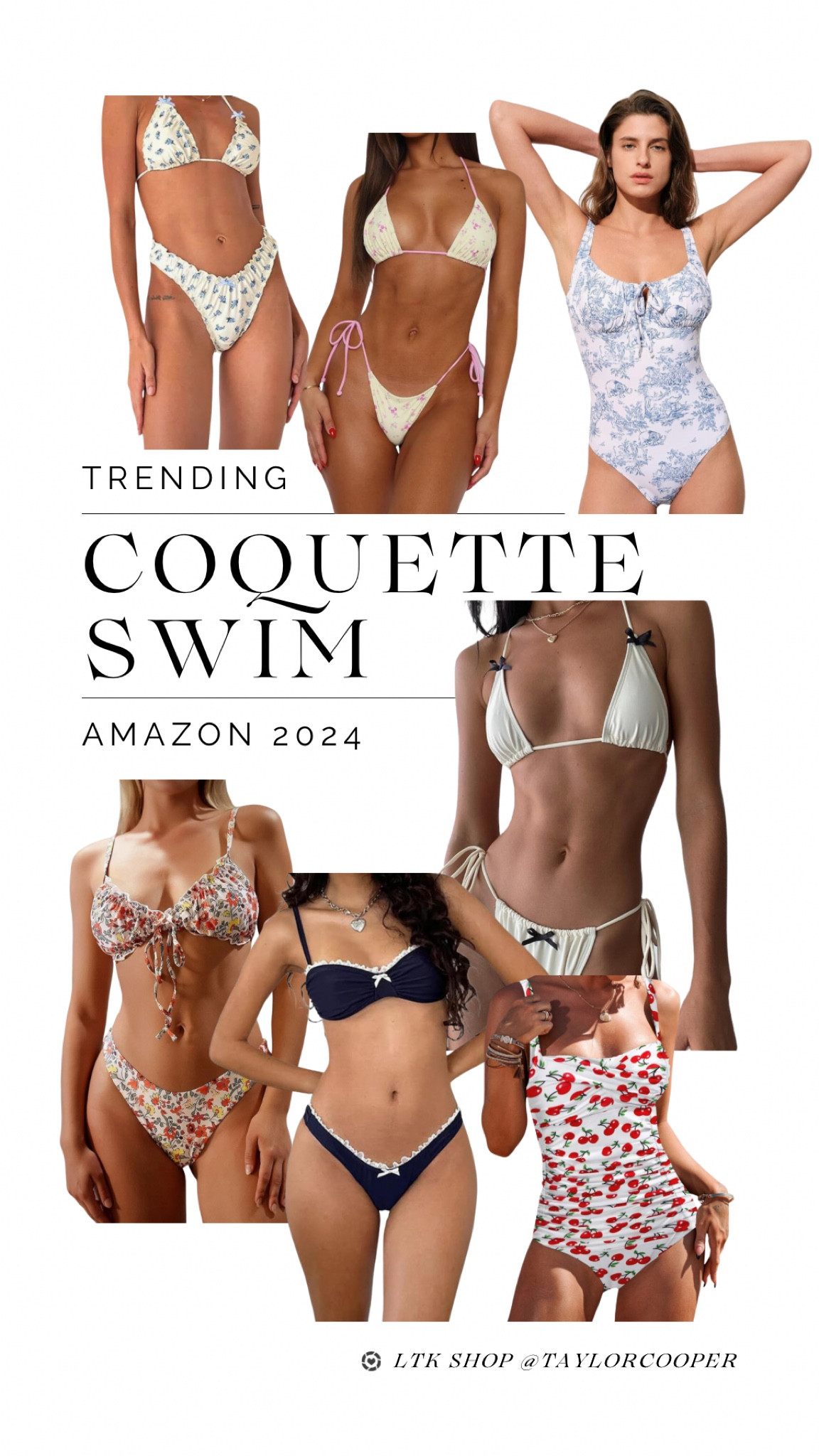 Trending Coquette Swim 2024 

#amazon #swim #bikini

#LTKSwim #LTKStyleTip #LTKSeasonal