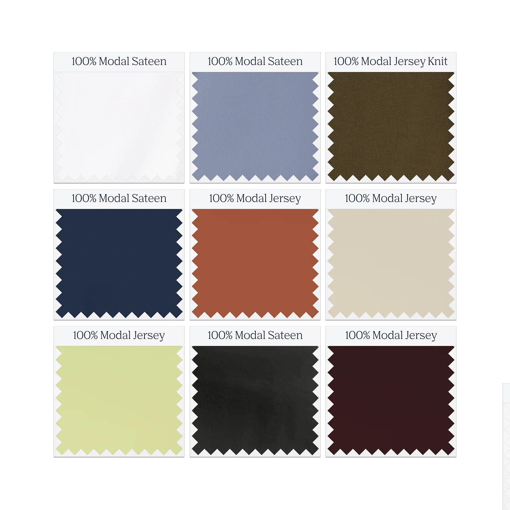 Swatches | BleuBully Bedding
