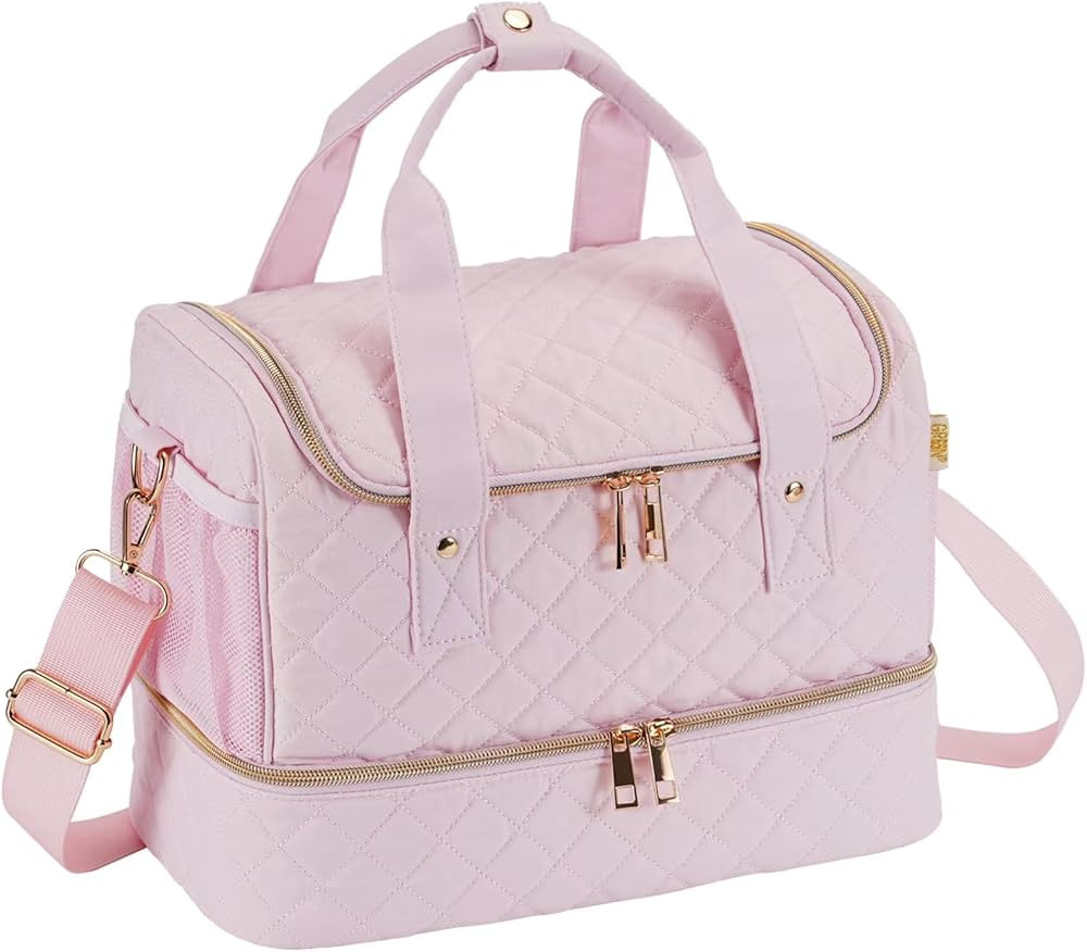 Nail Polish Organizer Case,Nail Storage Organizer Holds Nail Lamp & 50 Bottles Nail Polish,Travel... | Amazon (US)