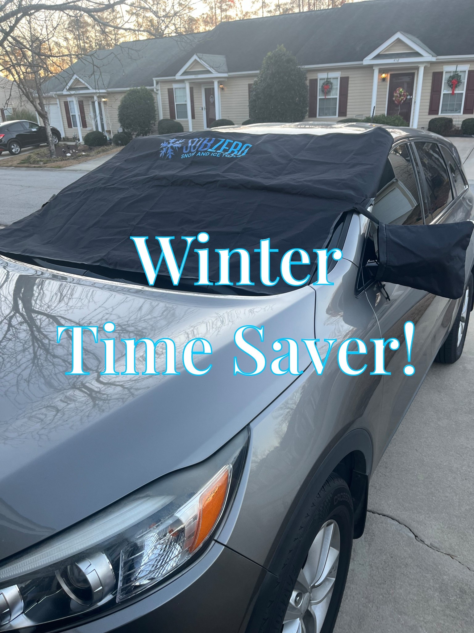 One of the most out of the box gifts I’ve received was this Subzero windshield cover! Keeps my window from frosting over at night - saving me time when I’m already running late on these chilly mornings 🤭

#LTKFindsUnder50 #LTKSeasonal
