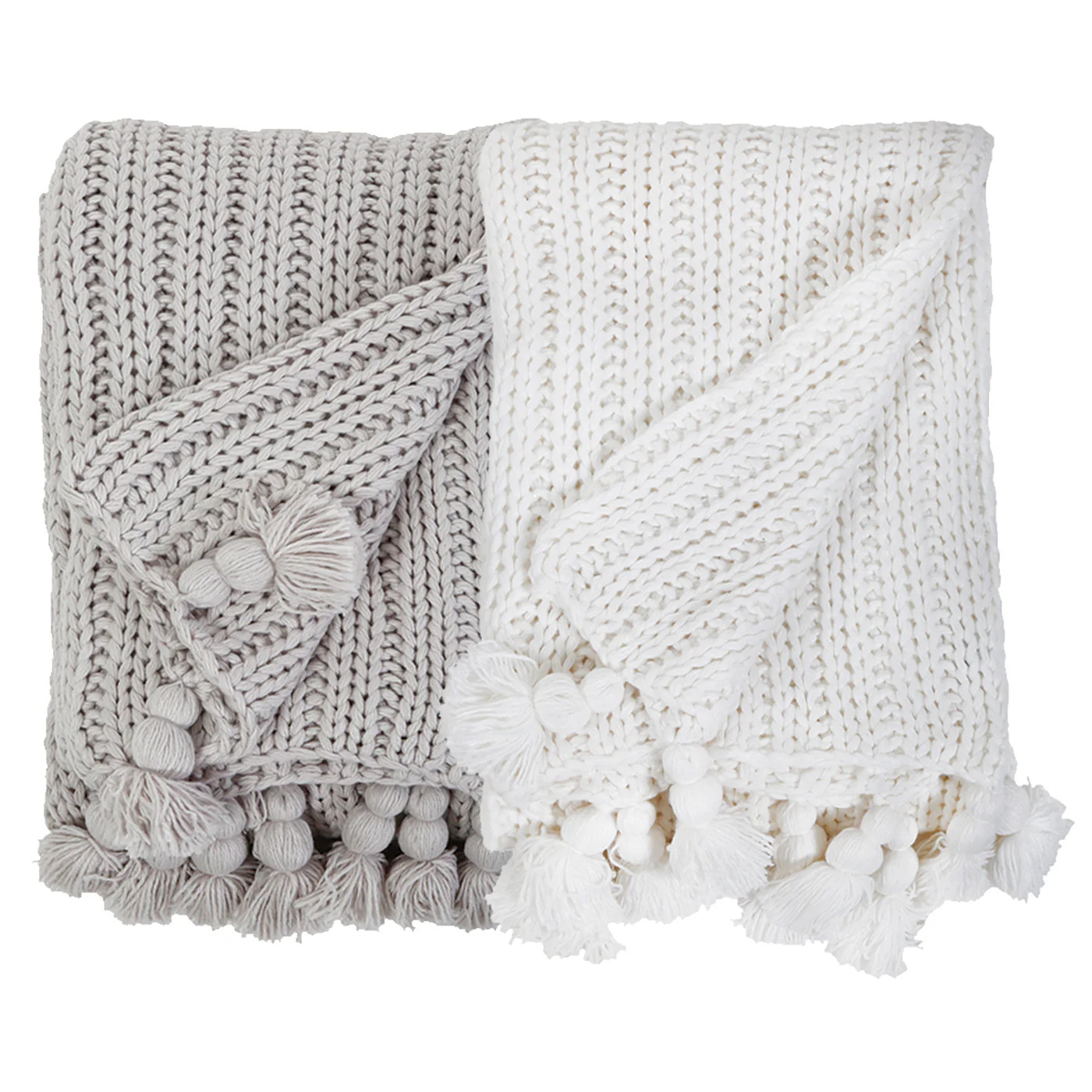ANACAPA OVERSIZED THROW - 2 COLORS | Pom Pom at Home
